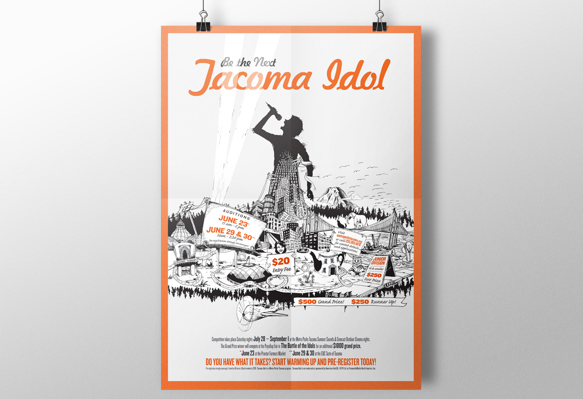 Tacoma Idol Poster